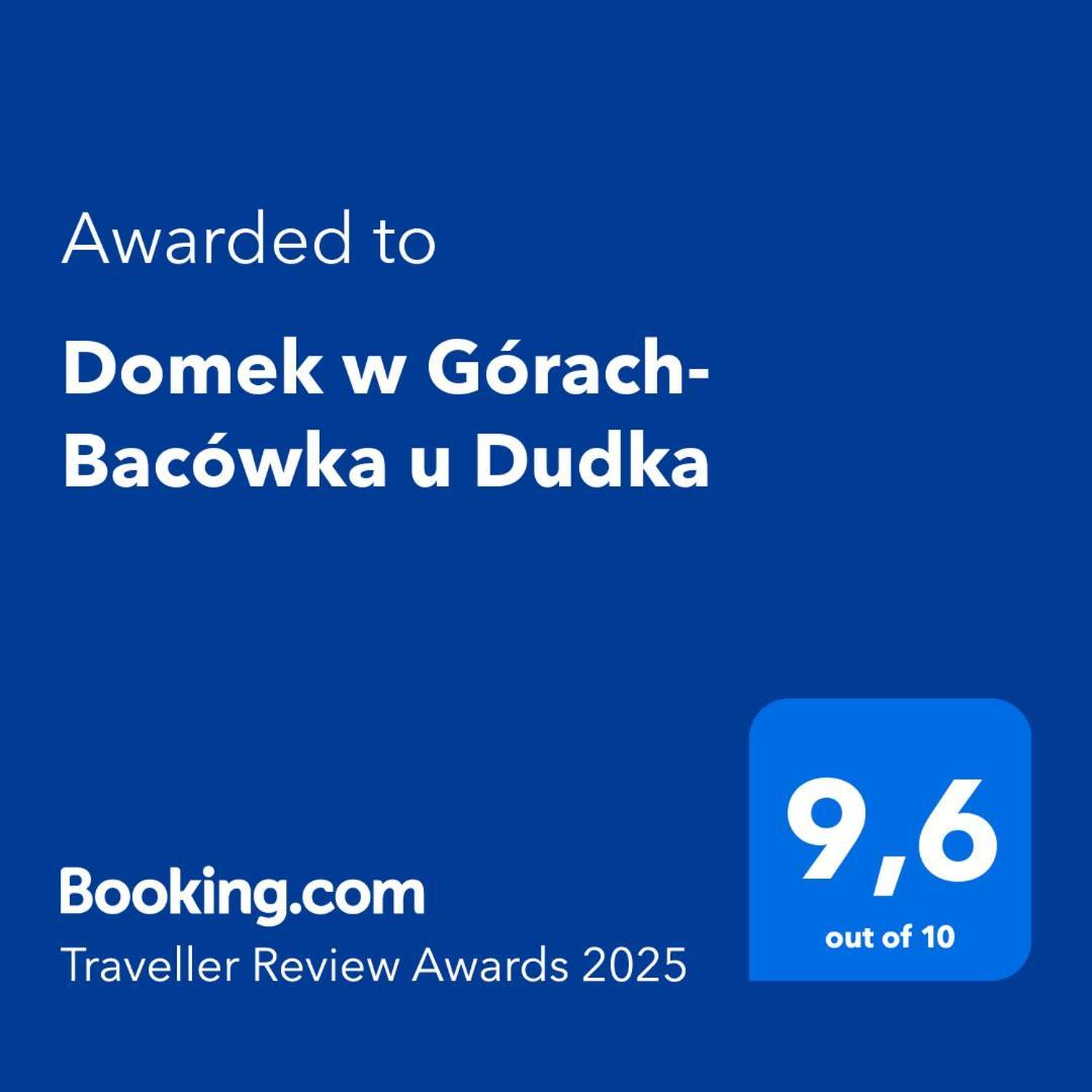 Domek W Gorach- Bacowka U Dudka 新塔尔格 外观 照片